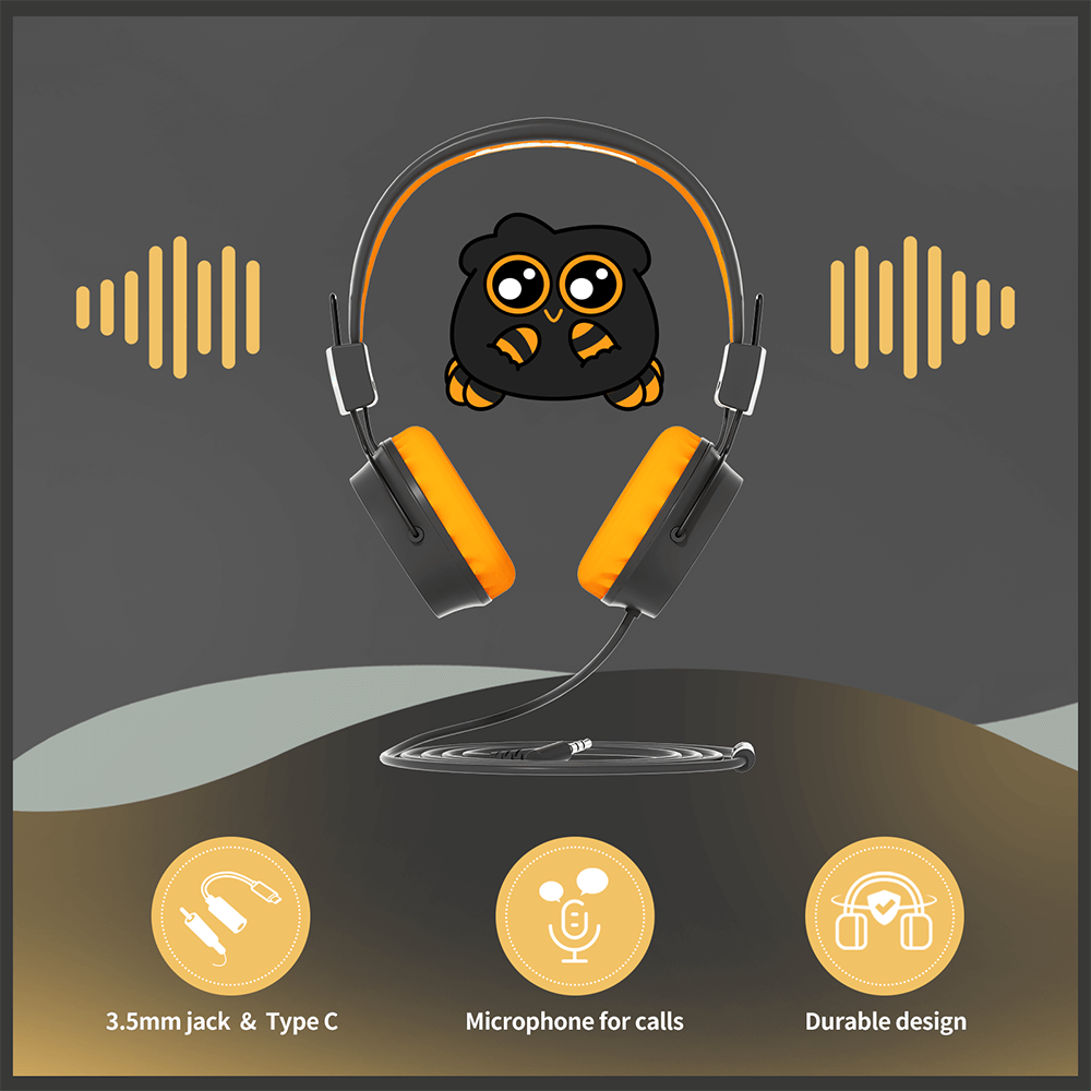 Booma Beats Wired Headphones